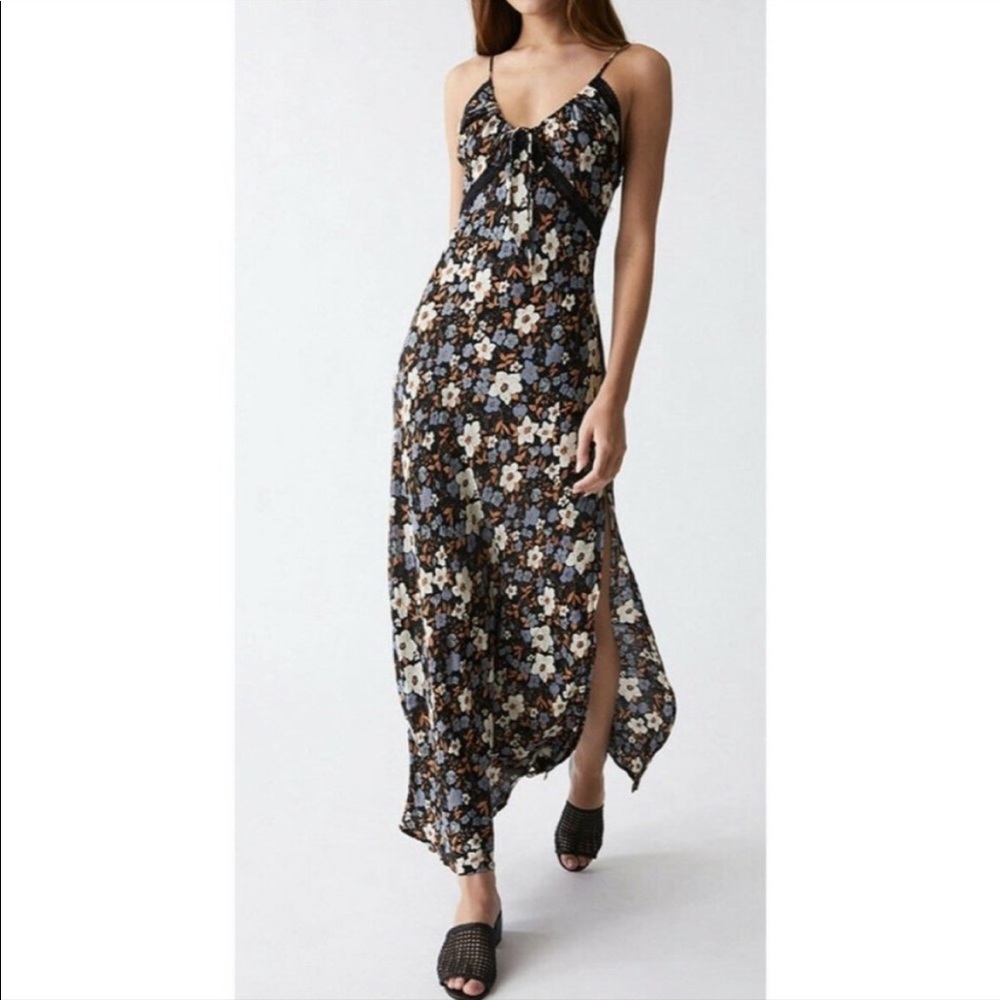 Free People All I Wanted Midi Slip Dress